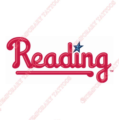 Reading Fightin Phils Customize Temporary Tattoos Stickers NO.7863